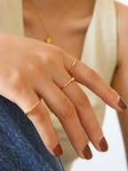Rowena Minimalist Band Ring