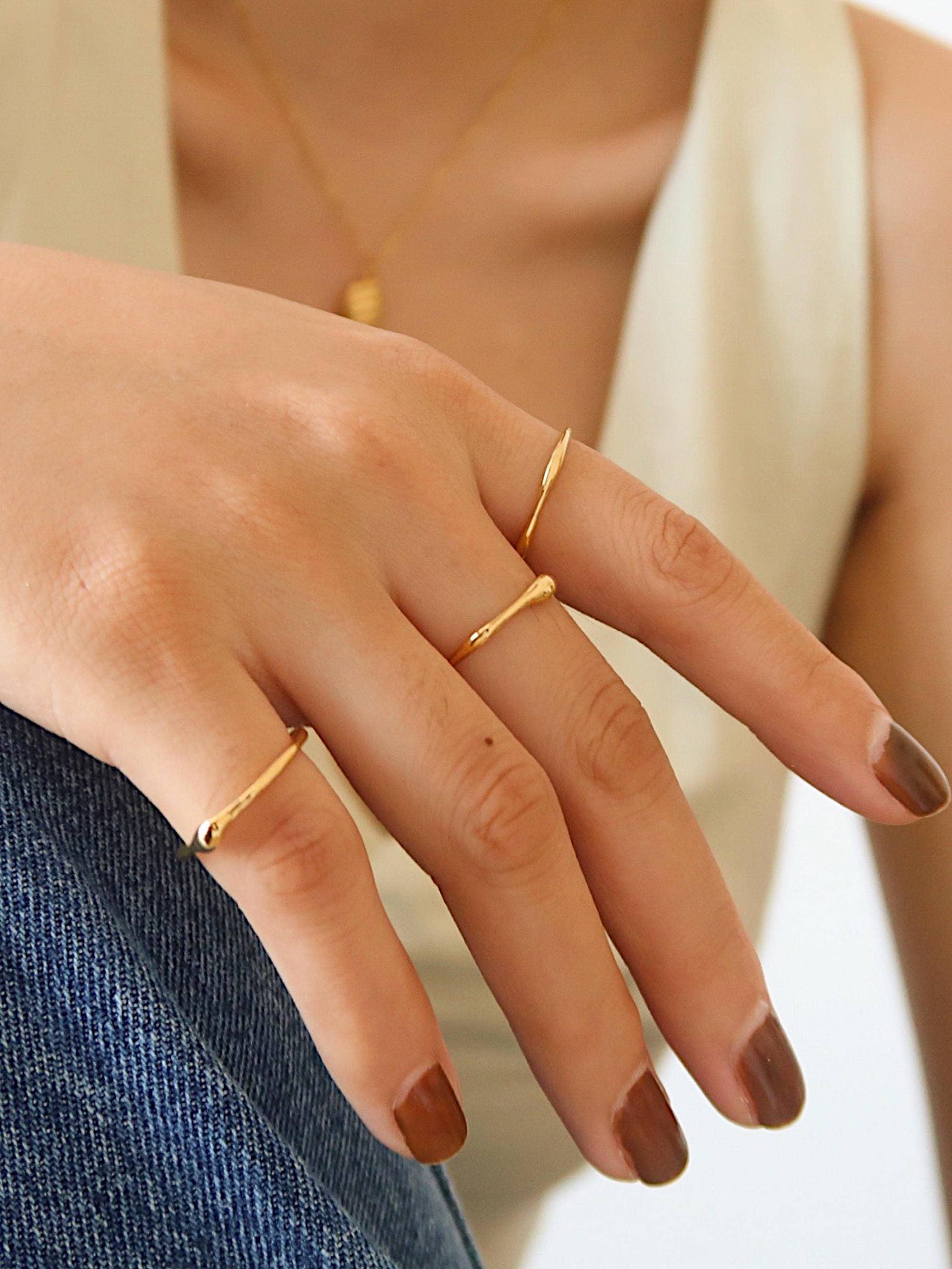 Rowena Minimalist Band Ring