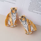 Geaux Tiger Hair Claw Clip