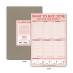 What to Get Done So I Can Have a Drink Pad