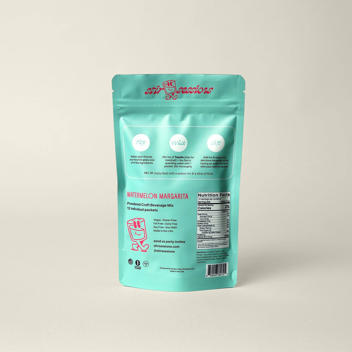 Watermelon Margarita - 12 pack