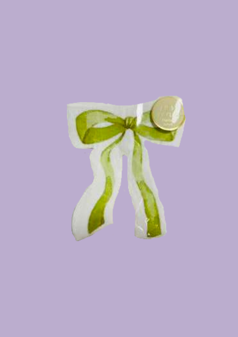 Watercolor Bow Napkin