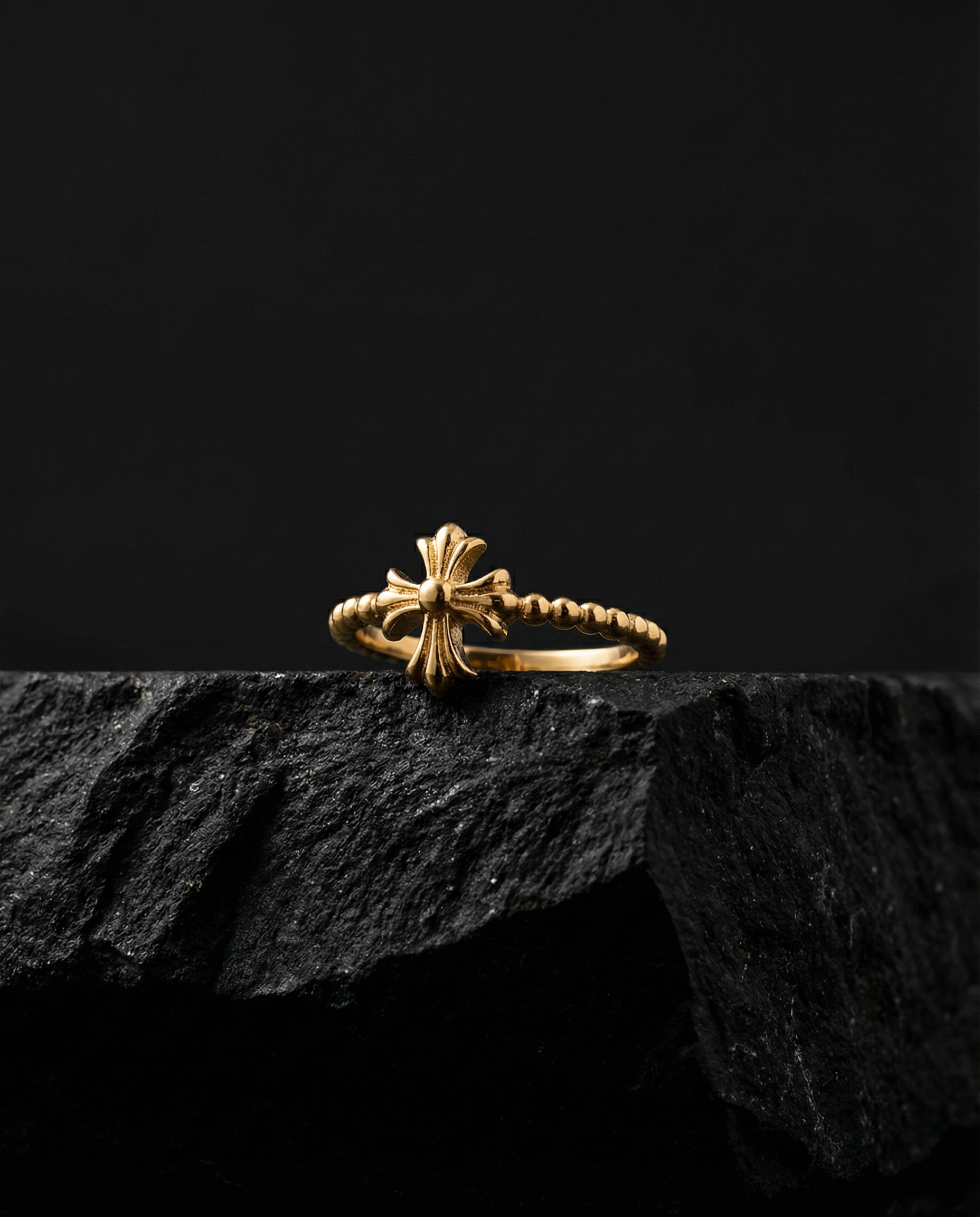 Delicate Cross Ring – Catholic Jewelry