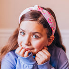 Kids Sequin Knot Headband - Rainbow