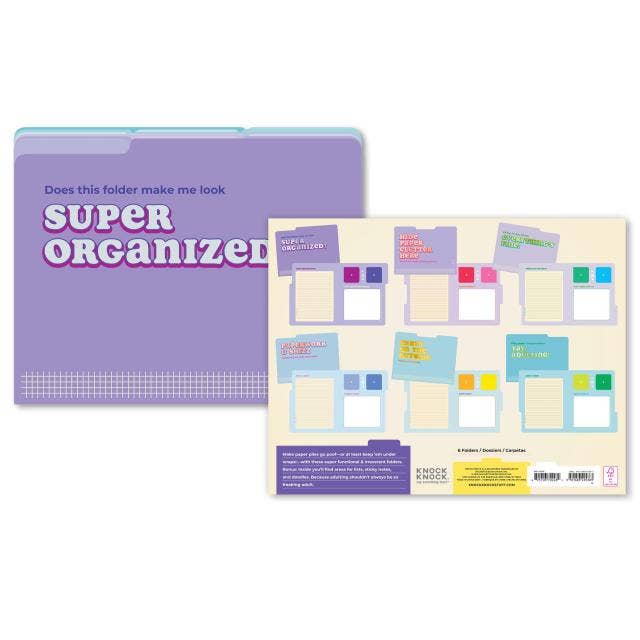 Super Organized File Folders