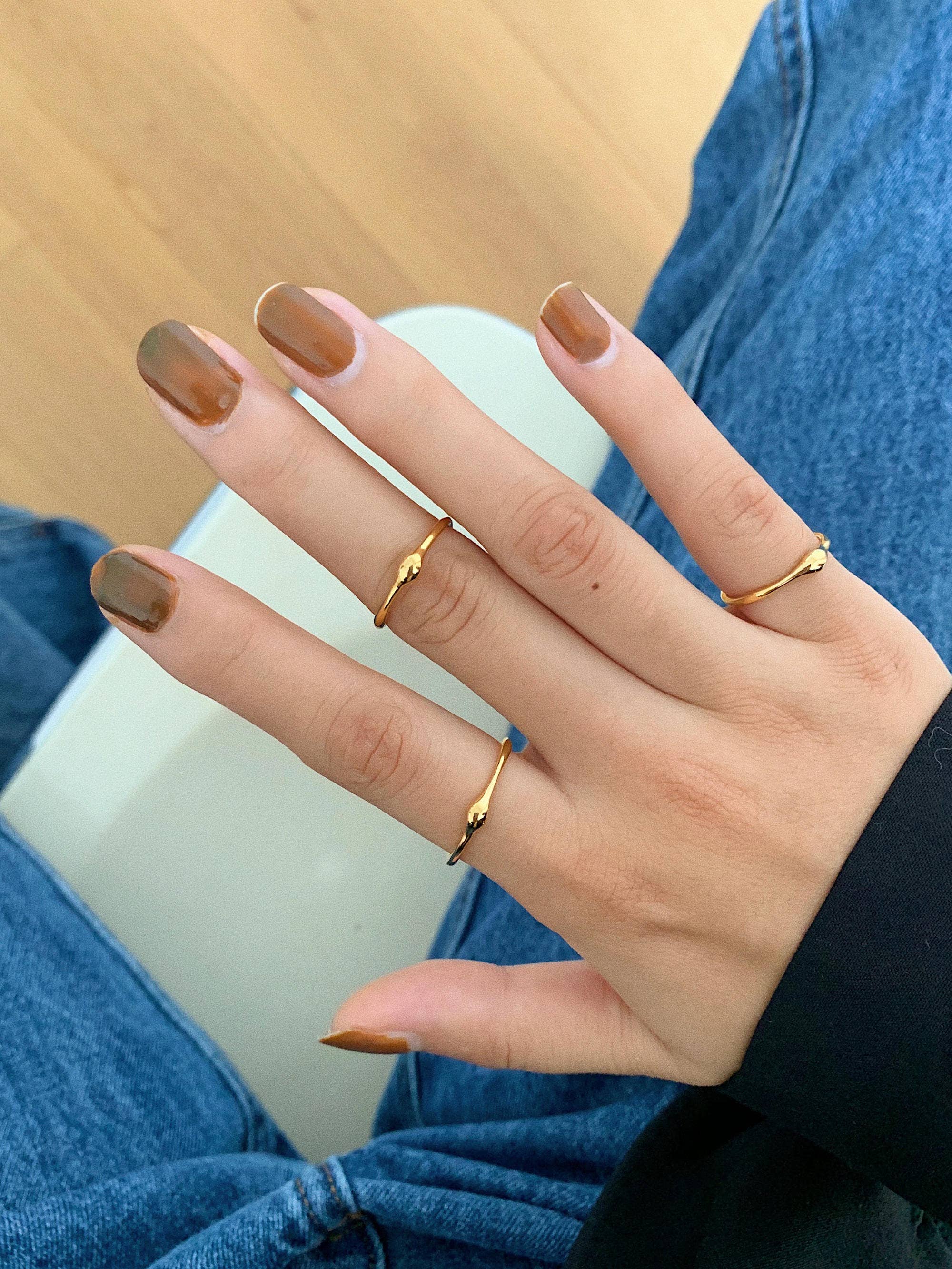 Rowena Minimalist Band Ring