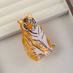 Geaux Tiger Hair Claw Clip