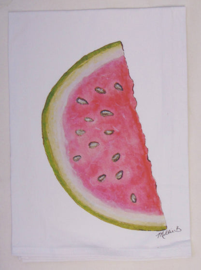Limited Edition Watermelon Flour Sack Napkins