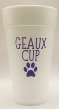 Geaux Tigers Cup Sleeve – LSU Purple