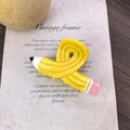 Creative Twisted Pencil Acetate Hair Claw Clip