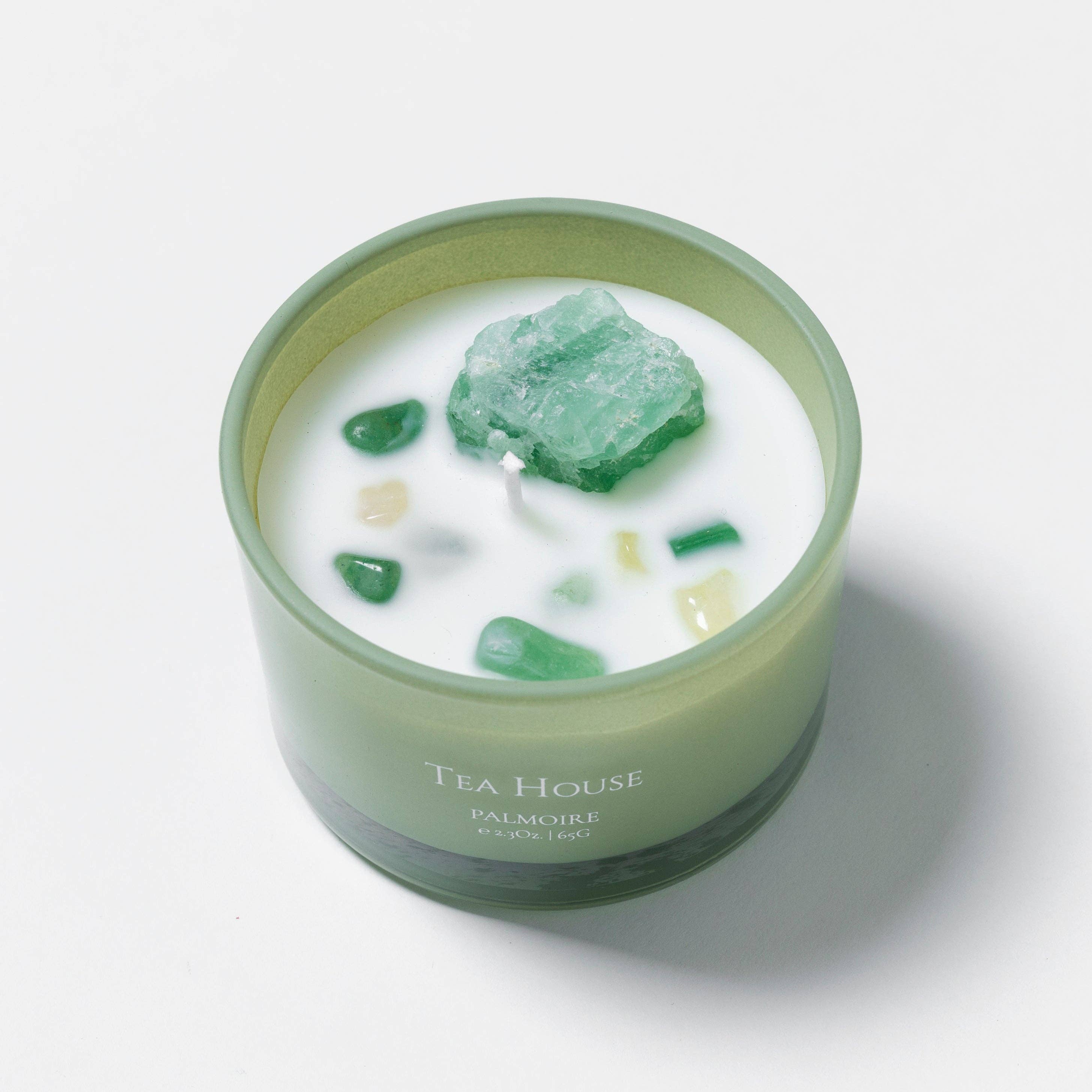 Tea House Soy Wax Candle [tea/jasmine/lemon]