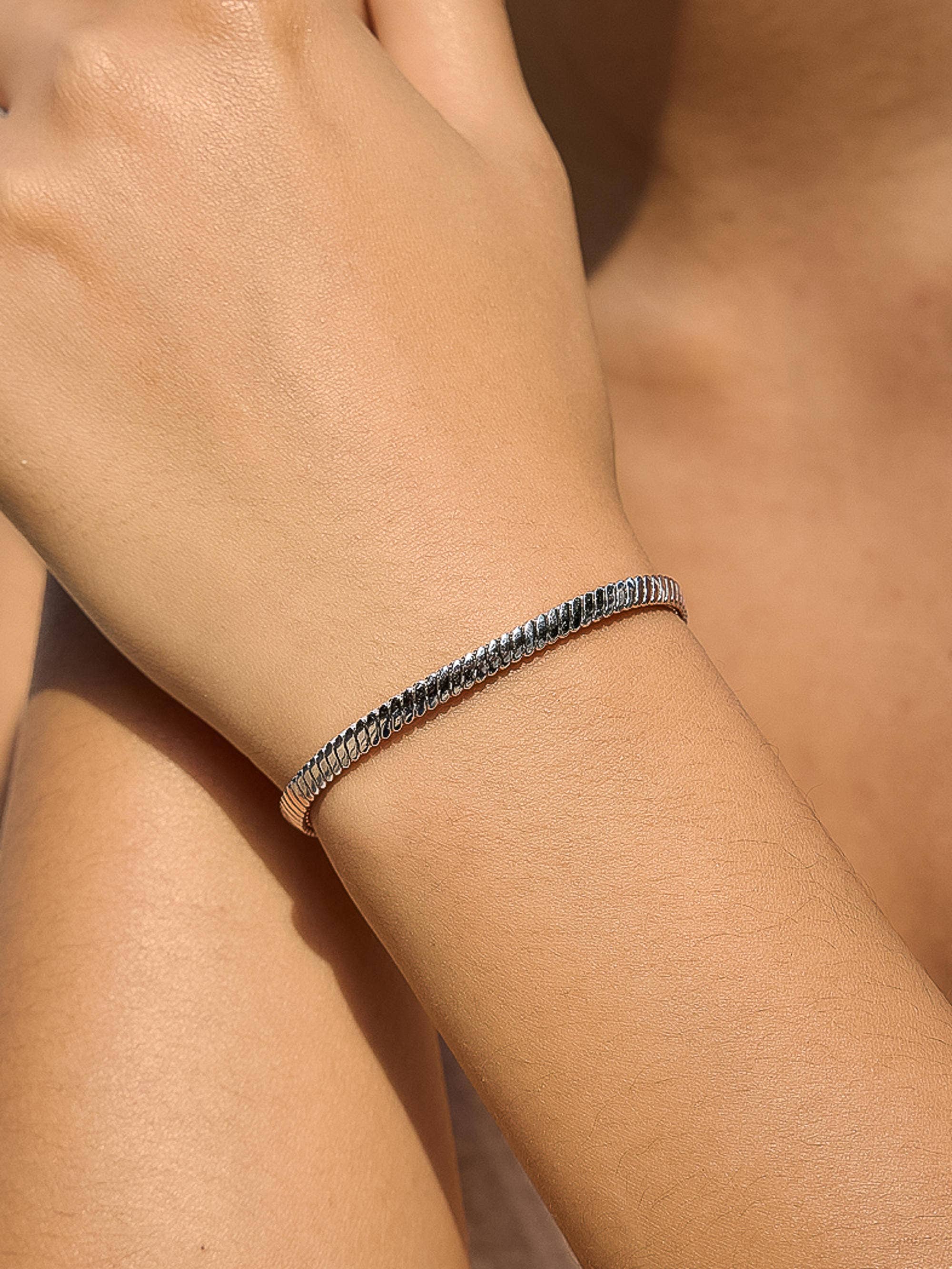 Levante 18K Gold Non-Tarnish Classic Snake Chain Bracelet