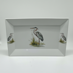 Blue Heron Serving Platter