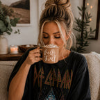 Hello Fall Brown Mug