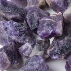 FULL MOOD Purple Rain amethyst gemstone diffuser crystals with deep purple hues for calming home aromatherapy