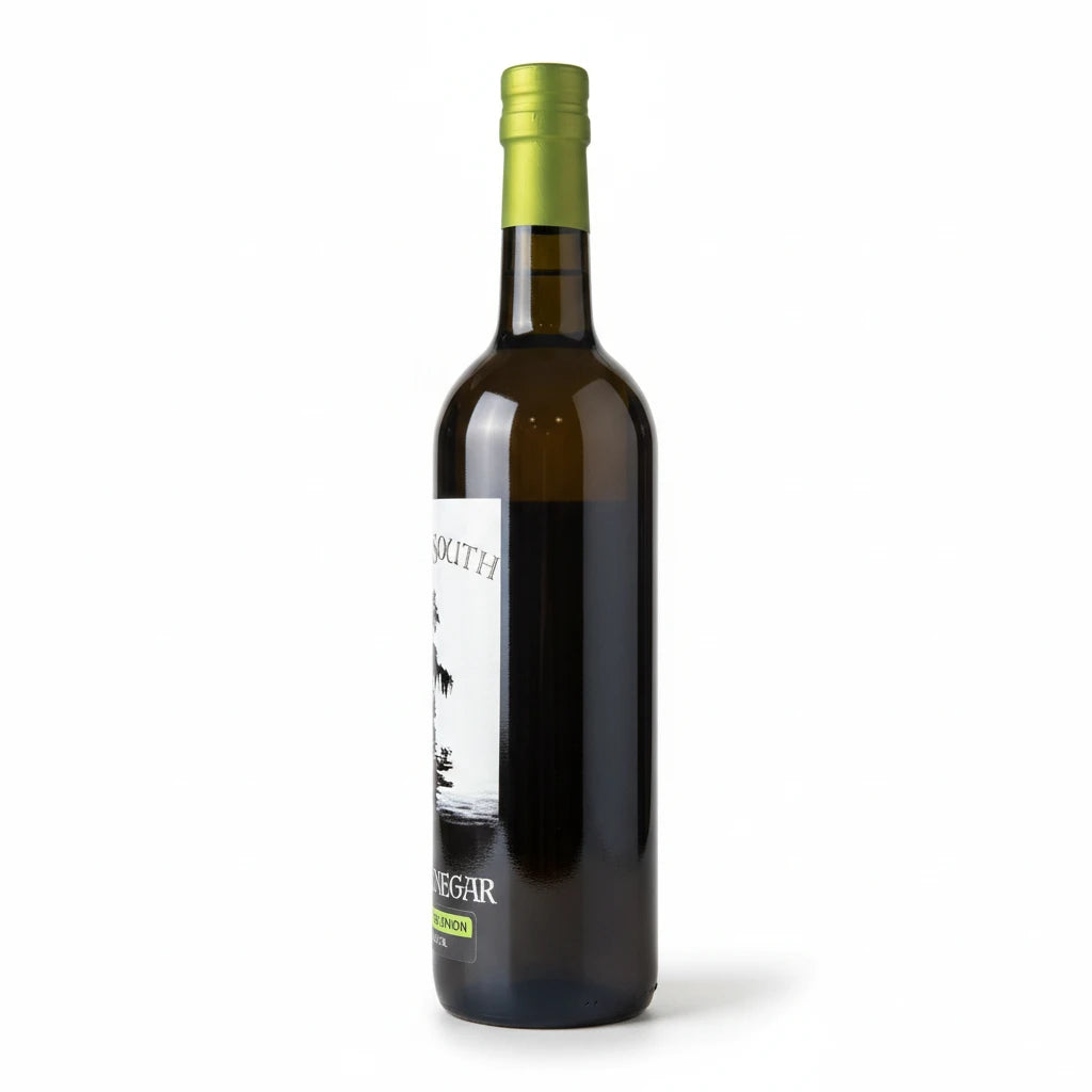 FULL MOOD Cilantro and Red Onion infused extra virgin olive oil in a dark glass bottle with a light green cap.