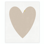 Double Sided Heart Throw