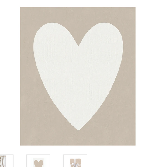 Luxe, Double Sided Heart Throw