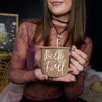 Hello Fall Brown Mug
