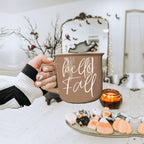 Hello Fall Brown Mug