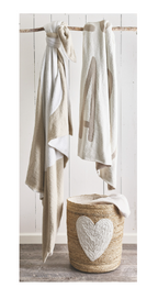 Double Sided Heart Throw